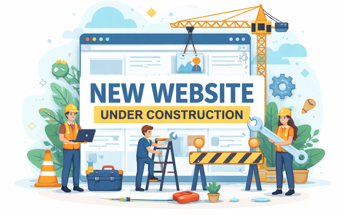 Aankondiging nieuwe website 2026